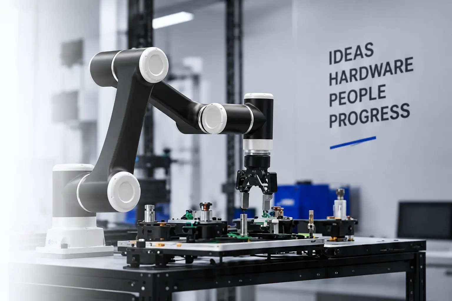 Kikobot CI robot working at an assembly station