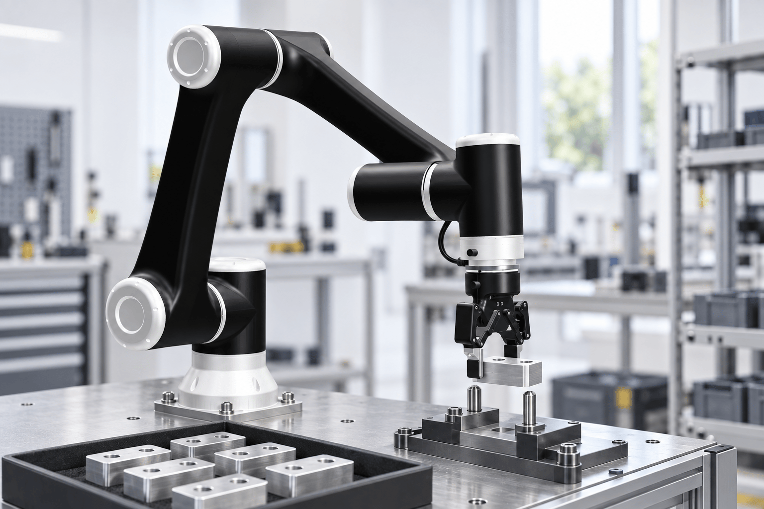 Assembly & material handling with a Kikobot robot