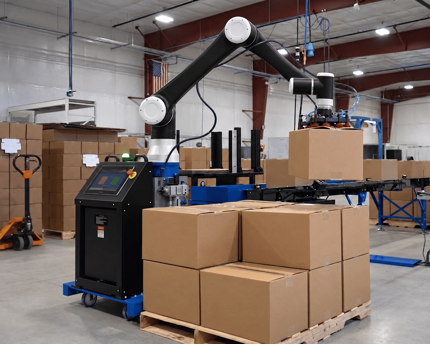 Packaging & logistics with a Kikobot robot