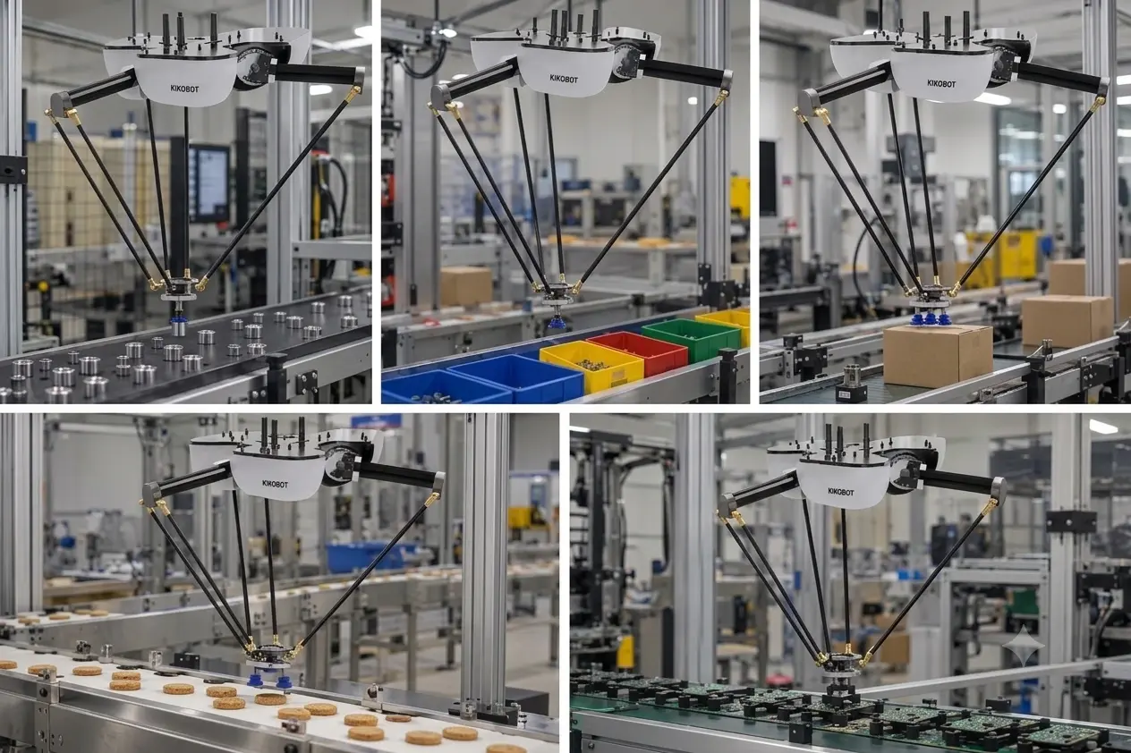 Pick & place with a Kikobot robot