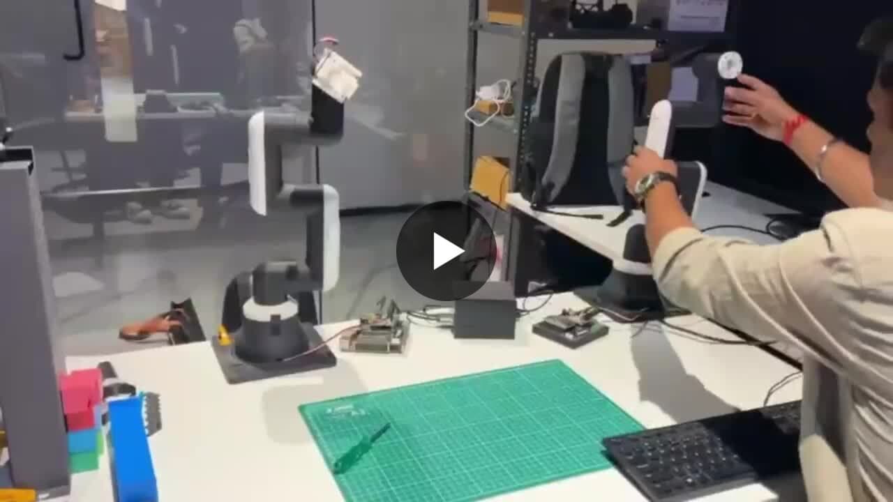 Video preview from NIAT’s six-axis robotic-arm teleoperation demonstration